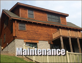  Fairfield, North Carolina Log Home Maintenance